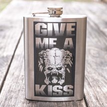 8oz Give Me a Kiss Flask L1 - £17.22 GBP