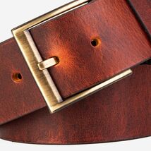 The Prime Burnt Sienna Leather Belt image 2