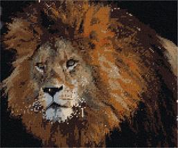 Pepita Needlepoint kit: Lion Up Close, 12&quot; x 10&quot; - £68.91 GBP+