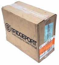 BOX OF 6 NEW BRIDGEPORT 248-DC ZINC EMT/RIGID COUPLINGS 3-1/2&quot; 248DC - £28.15 GBP