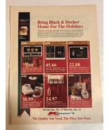 1989 Kmart Black and Decker Vintage Print Ad Advertisement K-Mart pa5 - £6.05 GBP