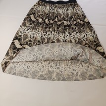 NY Invasion Women's Brown & Black Elastic Waist Pull-On Skirt Size L Made In USA image 9