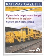 Railway Gazette International magazine- December 2003 DH - €3,34 EUR