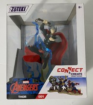 Jazwares Zoteki MARVEL Avengers  THOR Number 1 Connect n Create - $9.29