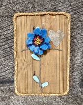 BARNWOOD SIMPLE BARBED WIRE CROSS - $27.00