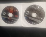 LOT OF 2: Diablo III + DISHONORED GOTY PlayStation PS3/ GAME ONLY IN BLA... - $8.90