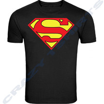 Dc Comics Superman Classic Logo Official Licensed Nwt Graphic Big Sizes 4XL 5XL - £14.39 GBP