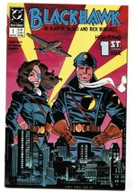 BLACKHAWK #1-1989-Pasko-Burchett-comic book DC NM- - £20.21 GBP