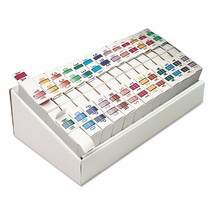 Smead A-Z Bar-Style End Tab Labels Assorted 13000/Box 67070 - £346.84 GBP