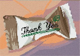 Pepita Needlepoint Canvas: Thank You Mint, 10&quot; x 7&quot; - £39.50 GBP+