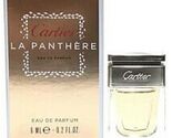 LA PANTHERE * Cartier 0.2 oz / 6 ml Miniature Eau De Parfum Women Perfum... - $28.99