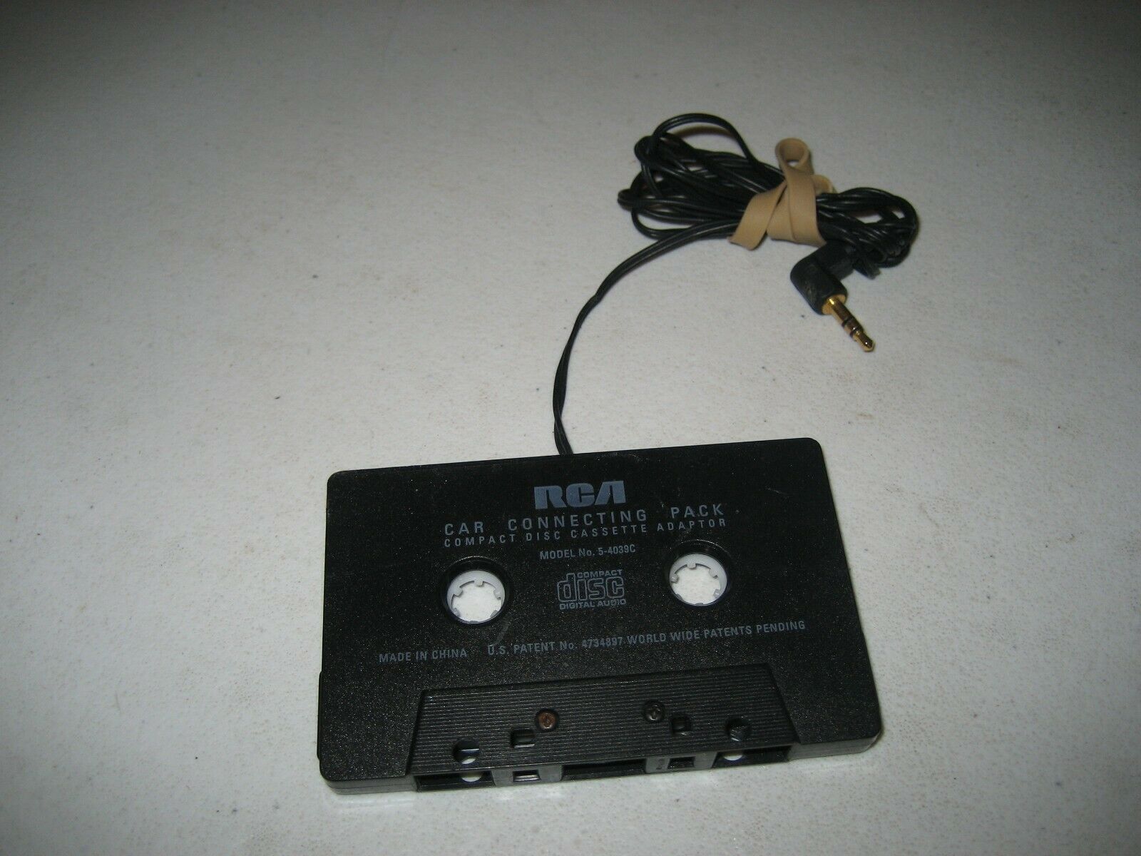 Vintage RCA Compact Disc Cassette Adapter 3.5mm - $10.88