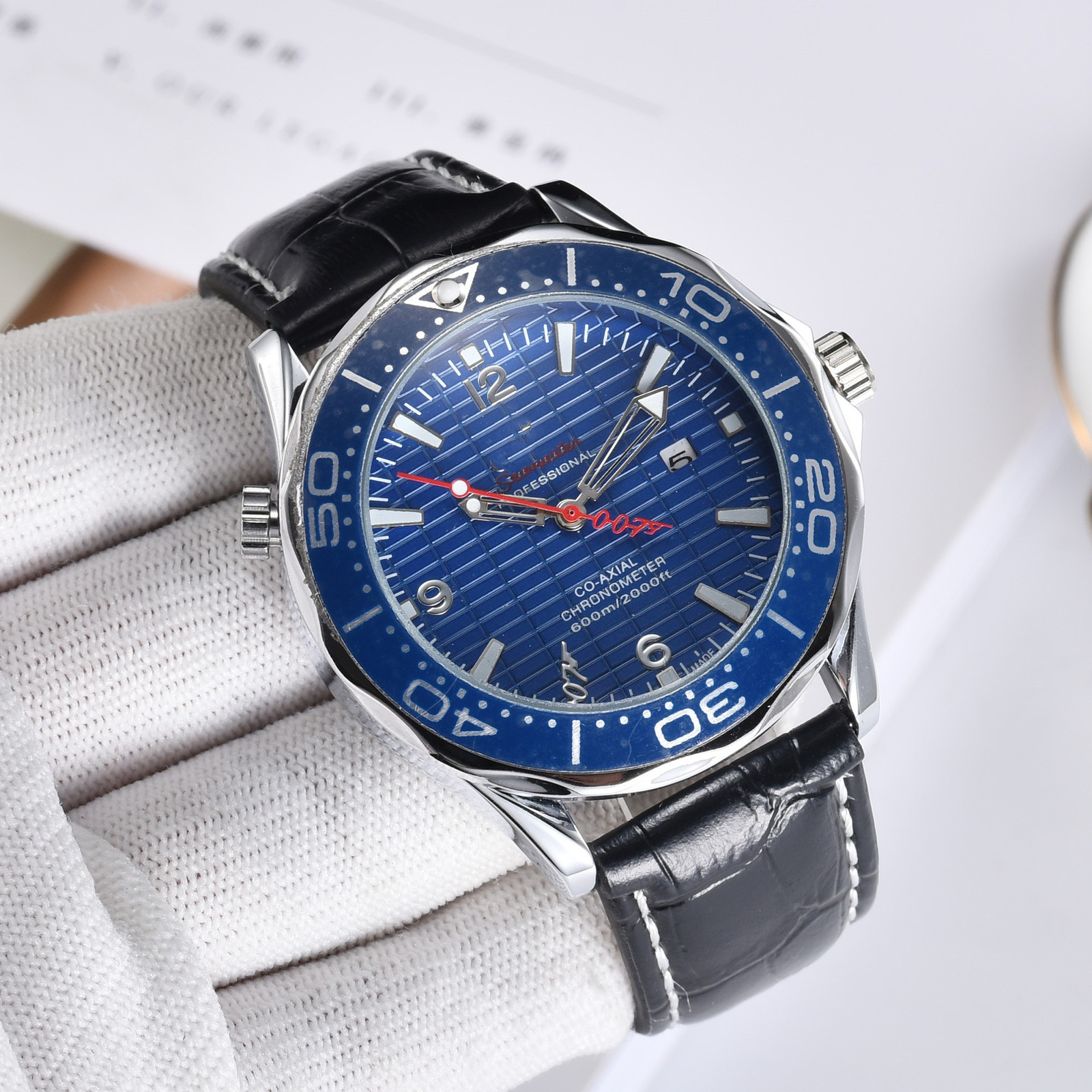 Quartz Watch Bond 007 Belt Three Pin 007 Men's Quartz Watch