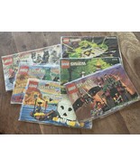 6 - 1990s Lego System Instruction Manuals ￼ - $223.87 MXN