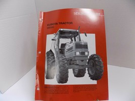 Kubota Tractor M8580 New Product Guide 21 Pps Authentic Oem - £6.05 GBP