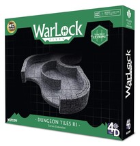 Wizkids/Neca WarLock Tiles: Dungeon Tiles III - Curves - £65.23 GBP