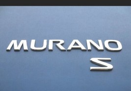 03 04 05 06 07 Nissan Murano S Rear Lid Emblem Logo Badge Sign Oem Used Set - £9.19 GBP