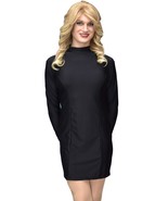Marcia Black Bodycon Dress Curve-Hugging Mini Dress for Women, Men, Cros... - $38.48 CAD