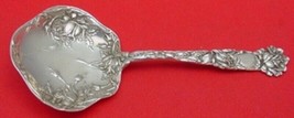 Bridal Rose by Alvin Sterling Silver Nut Spoon Fancy Not Pierced 4 1/2&quot; Serving - £162.82 GBP