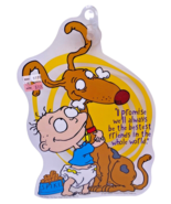 Rugrats Tommy &amp; Spike the Dog Window Cling 90s 1997 Collectible Vintage - €18,31 EUR