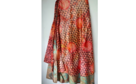 Indian Sari Wrap Skirt S215 - £23.88 GBP