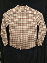 Men&#39;s Hugo BOSS Orange Label sz XXL Plaid Long Sleeve Shirt - $15.84