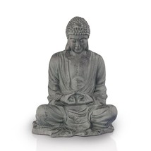 SPI Home Large Cast Aluminum Garden Buddha Statue Indoor Outdoor - £288.83 GBP