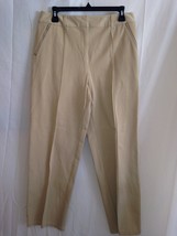 Valarie Stevens Women&#39;s Pants Tan Casualwear Petite Pants Size 10P NWT - £9.92 GBP