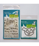 Hang In There Stamp &amp; Die Set. Sloth.  Lawn Fawn. CLEARANCE - $8.00