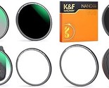 62Mm Magnetic Uv+Cpl+Nd64+Nd1000+Basic Ring Lens Filters Kit (5 Pcs) Wit... - £204.63 GBP