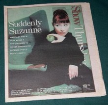 SUZANNE VEGA SHOW NEWSPAPER SUPPLEMENT VINTAGE 1996 - $24.99