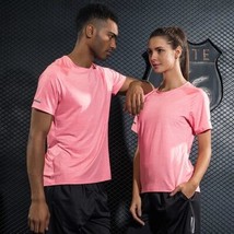 Men Kids Women Workout T Shirts Quick Dry  Short Sleeve Outdoor Training wear  R - £88.57 GBP
