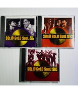 Solid Gold Soul Set Of 3 CDs Deep Soul 1972 And 1965 Time-Life Music - £15.58 GBP