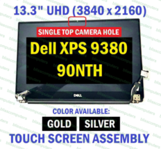 Dell Oem Xps 13 9380 7390 0FD6NC Touch Lcd Screen Uhd 4k Complete Assembly White - £215.90 GBP