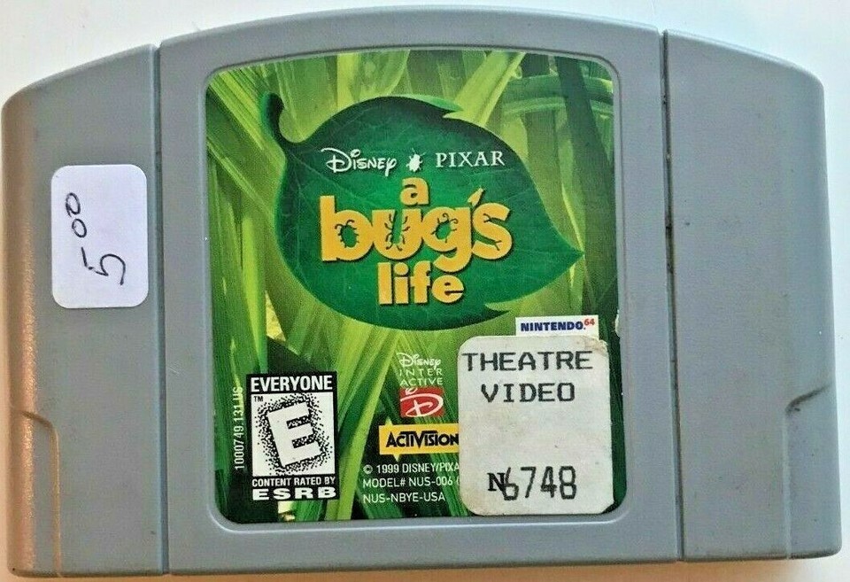 Bug&#39;s Life (Nintendo 64, 1999): GAME CART ONLY: N64, Disney, Pixar, Adve... - $11.87