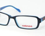 Catimini Kinder CA0163 03 Schwarz/Blau/Rot Brille Brillengestell 46-15-1... - $49.93