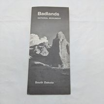 1962 Badlands National Monument South Dakota Travel Brochure - €6,46 EUR