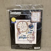 Janlynn Counted Cross-Stitch Kit 13-250 One Earth People Dreamcatcher NOS Sealed - $34.64