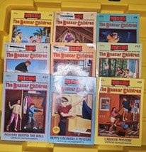 The Boxcar Children 9 Book Lot Caboose Mystery Behind The Wall Uncovers ... - $25.73