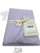 Natemia Lilac Organic Changing Pad Cover 100% Jersey Cotton 32&quot;x17&quot; SKU ... - £14.88 GBP