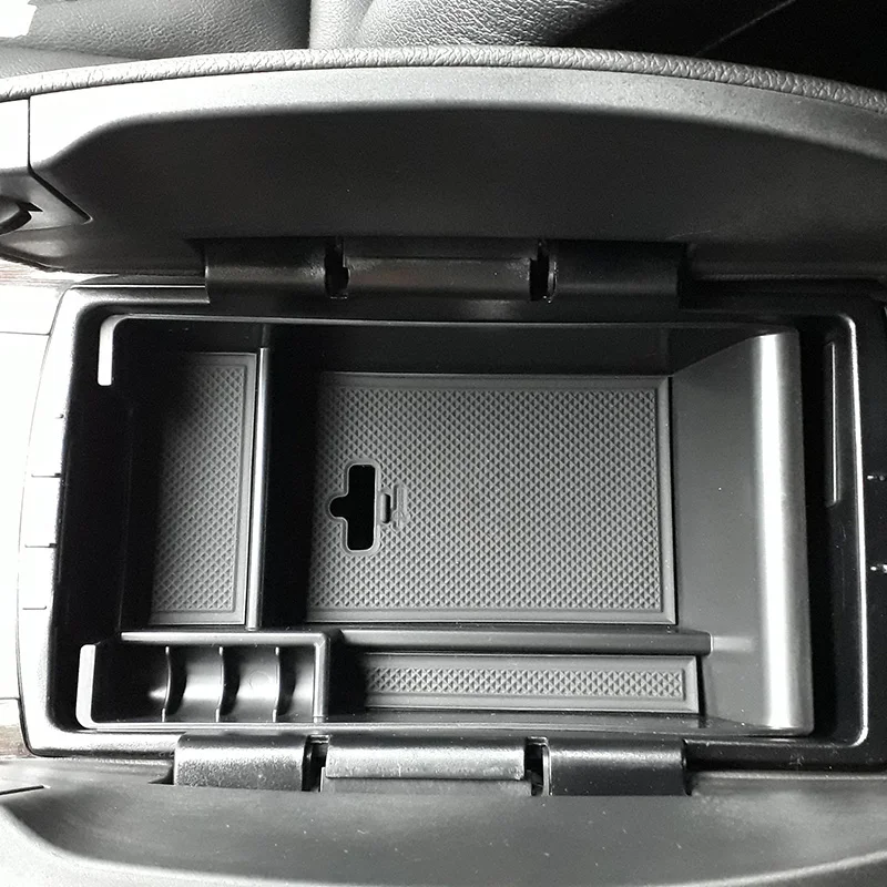1Pcs Car Central Control Armrest Box Storage Box For BMW X5 E70 X6 E71 2014-2018 - £18.44 GBP