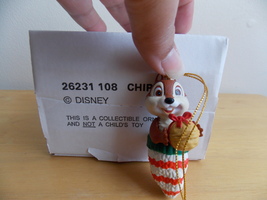 Disney Chip Christmas Figurine  - $15.00
