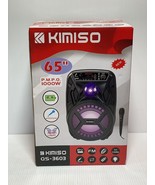 Kimiso QS-3603 6.5” Portable Bluetooth Speaker With Microphone - €42,78 EUR
