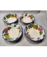 Franciscan &quot;ORCHARD GLADE&quot; England Set of 4 Soup Cereal Bowls 5 7/8&quot; - $55.63