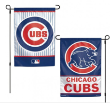 Chicago Cubs MLB  2 Sided 12.5" X 18" Garden Flag Wincraft - £8.96 GBP