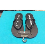 EQUINOX WOMENS BLACK FLIP FLOPS / SANDALS - SIZE 7 /8 - NEW - Free Shipping - $404.88 MXN