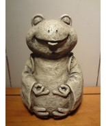 Frog Meditating Garden Statue - £11.41 GBP