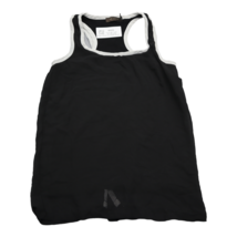 The Limited Shirt Womens XS Black Racerback Sleeveless Back Slit Tank Top - £17.85 GBP