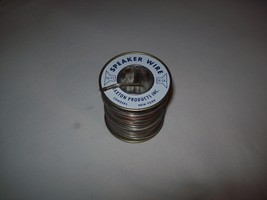 Vintage Saxton Products Speaker Wire on metal spool 24 GA. - $368.88 MXN