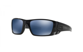 Oakley Fuel Cell POLARIZED Sunglasses OO9096-84 Black Ink Frame W/ Ice Iridium - £81.76 GBP